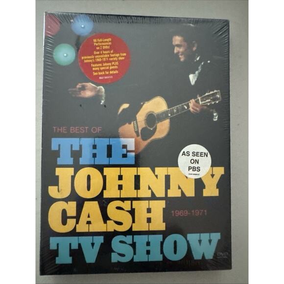 New Sealed The Best of the Johnny Cash TV Show 2 DVDs 66 Shows 1969-1971 PBS - Picture 12 of 12